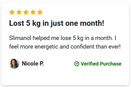 Slimanol Diet UK Customer Reviews